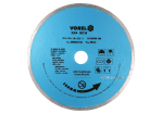 Диск відрізний алмазний суцільний VOREL : Ø= 180 мм(DW)