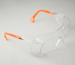 Окуляри захисні VIROK пол.+регул.дуж.плас,прозорі,покрит.від запотівання та подряпин,відкриті (72)
