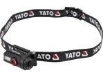 Фонарь налобный аккумуляторный YATO YT-085944, 500 лм, 5 Вт, красный свет YT-085944