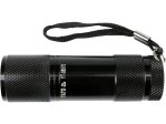 Фонарь ручной алюминиевый YATO YT-08570, 9 LED, 85х25 мм, батарейки AAA YT-08570