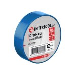 Лента изоляционная 0.15 мм*17мм*10м синяя IT-0010 INTERTOOL SP-14550