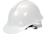 Каска защитная белая VOREL 74173, HDPE, 53-64 см, EN 397 74173