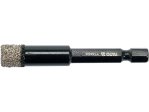 Коронка алмазная по плитке 10 мм YATO YT-60403, хвостовик HEX 1/4", до 1500 об/мин YT-60403