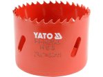 Коронка биметаллическая HSS M3 60 мм YATO YT-3329, глубина реза 40 мм