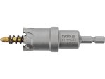Коронка по металлу TCT 24 мм YATO YT-44055, глубина 25 мм, HEX 1/4"
