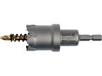 Коронка по металлу TCT 29 мм YATO YT-44057, глубина 25 мм, HEX 1/4"