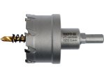 Коронка по металлу TCT 51 мм YATO YT-44066, хвостовик 3/8", глубина 25 мм