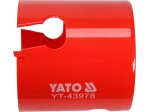 Коронка универсальная TCT 64 мм YATO YT-43978, 5/8" 18UNF, глубина 60 мм YT-43978