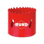 Коронка кольцевая биметаллическая D16мм глубина реза 38мм HSS (Р6М5) RUKO 106016