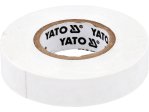 Изолента ПВХ 15 мм х 20 м белая YATO YT-81596, 0,13 мм YT-81596