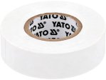 Изолента ПВХ 19 мм х 20 м белая YATO YT-81656, 0,13 мм YT-81656