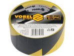 Лента сигнальная клейкая 48 мм х 33 м VOREL 75231, желто-черная 75231