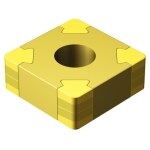 Пластина твердосплавная сменная CNGA 120412 T01020B 7525 SANDVIK