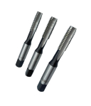 Мітчик дюймовий UNC 3/8" 16 ниток комплект із 3-х штук Р6М5 (HSS) N1110-S 111069 DC Swiss