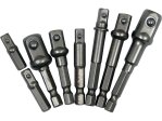 Набор адаптеров HEX для головок YATO YT-04639, 8 шт, 1/4"-1/2"