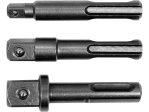 Набор адаптеров SDS-Plus для головок YATO YT-04686, 3 шт, 1/4", 3/8", 1/2"