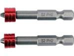 Набор бит Phillips PH2 1/4" 50 мм с магнитной рамкой YATO YT-78170, 2 шт