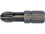 Набор бит PZ3 YATO YT-04722, 25 мм, S2, 1/4" HEX, 10 шт