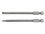 Набор бит Torx Security T10, T25 YATO YT-0490, 100 мм, 1/4", 2 шт