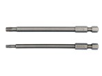 Набор бит Torx Security T15, T27 YATO YT-0491, 100 мм, 1/4", 2 шт