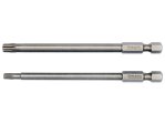 Набор бит Torx Security T20, T30 YATO YT-0492, 100 мм, 1/4", 2 шт
