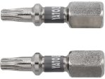 Набор бит Torx T15 25 мм YATO YT-78012, 1/4", S2, 2 шт
