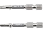 Набор бит Torx T20 50 мм YATO YT-78033, сталь S2, 2 шт