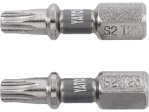 Набор бит Torx T25 25 мм YATO YT-78014, 1/4", S2, 2 шт