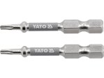 Набор бит Torx T8 50 мм YATO YT-78030, сталь S2, 2 шт