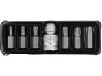 Набор бит Torx YATO YT-0410, 7 шт, приводы 3/8" и 1/2"