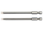 Набор бит Tri-Wing NR4, NR8 YATO YT-0498, 100 мм, 1/4", 2 шт