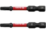 Набор бит ударных Torx T20 1/4" 50 мм YATO YT-78053, S2, 2 шт