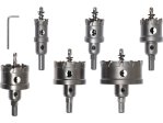 Набор коронок по металлу TCT 22-65 мм YATO YT-44077, 6 шт, глубина 25 мм YT-44077