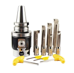 Головка расточная микрометрическая NBH2084 D 8-280 0.005, с хвост. КМ5, с компл. резцов 8 шт OTTIMO