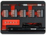 Викрутка акумуляторна прецизійна 3,6 В YATO YT-27930, 30 біт, USB