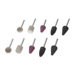 Набор шлифовальных камней 10шт BT-0020 INTERTOOL