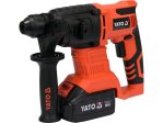 Перфоратор акумуляторний SDS-Plus YATO YT-82770, 18 В, 2 Дж, АКБ 3 А·год