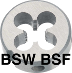 Плашка BSF 1" 10Н 55 гр. резьба Витворта Китай
