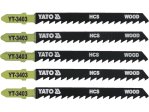 Полотно для лобзика HCS тип T YATO YT-3403, 6 TPI, 100 мм