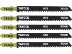 Полотно для лобзика HCS тип T YATO YT-3404, 10 TPI, чистый рез