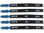 Полотно для лобзика HSS тип T YATO YT-3415, 24-10 TPI, по металлу