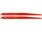 Полотно для сабельной пилы по дереву и металлу 300 мм YATO YT-33935, биметалл, 6 TPI, 2 шт.