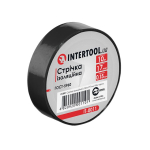 Стрічка ізоляційна 0.15 мм x 17мм x 10м чорна IT-0011 INTERTOOL