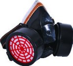 Респиратор полумаска с одним картриджем INTERTOOL SP-0027