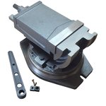Тиски станочные глобусные поворотные L губок 160 мм, серия QHK160 OTTIMO SP-48621