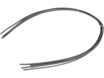 Пруток для зварювання пластику PVC 2,5х5 мм YATO YT-82306, 1 м, 5 шт