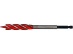 Сверло по дереву 14х165 мм YATO YT-44682, 4 кромки, HEX 1/4"