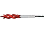 Сверло по дереву 16х165 мм YATO YT-44683, 4 кромки, HEX 1/4" YT-44683