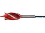 Сверло по дереву 30х165 мм YATO YT-44689, 4 кромки, HEX 1/4" YT-44689