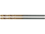 Сверло по металлу HSS-TiN 1,0 мм YATO YT-44630, DIN 338, 2 шт